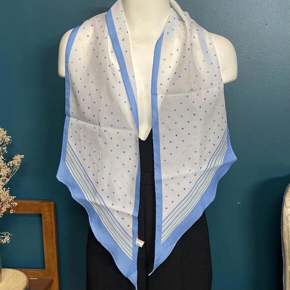 Vintage 1970s Honig Trading Co Neckchief/Hair scarf - Picture 2 of 4